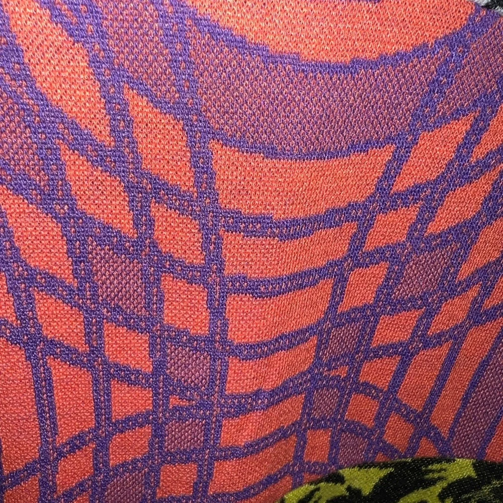 Colorful Patterned Button-Up Jacket - Picture 6 of 11